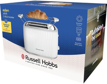 Russell Hobbs Eden 2S Toaster White 27370-56