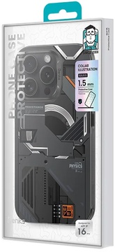 Benks Mecha Case for iPhone 16 Pro with MagSafe Black