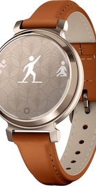 Garmin Lily 2 Classic Cream Gold with Tan Leather Band (010-02839-02/60)