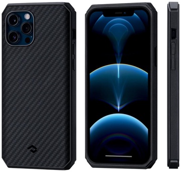 Pitaka MagEZ Case for iPhone 12 Pro Max Black/Grey (KI1201PM)
