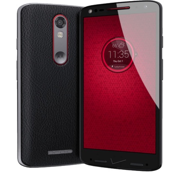 Motorola Droid TURBO 2 32GB Leather Metal Black