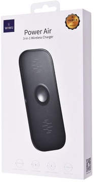 WIWU M2 3in1 For iPhone+iWatch+AirPods Wireless Charger White