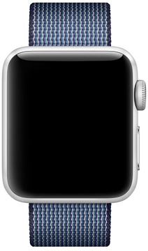 Apple Watch Woven Nylon Band 38mm/40mm/41mm/42mm Midnight Blue (MPW12)