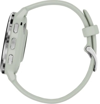 Garmin Venu 3S Silver S. Steel Bezel w. Sage Gray Case and S. Band (010-02785-01/51)