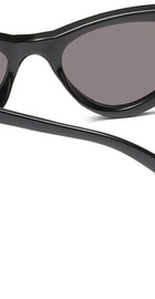 SOLO TU Trend Cat Eye Women Glasses (SH991-C1) (Black Frame/Grey Lenses)