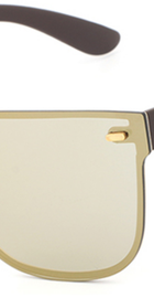 HDCRAFTER Sunglasses Men Gold/Grey