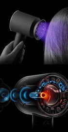 Dyson Supersonic HD16 Nural Hair Dryer Straight+Wavy Amber Silk (143644-01)