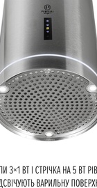 Perfelli DESIGN ISOLA 35 INOX SILENZIO