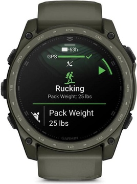 Garmin tactix 8 - 51 mm AMOLED Cerakote Olive w. Applied Ballistics Ultralight (010-04553-11/10)