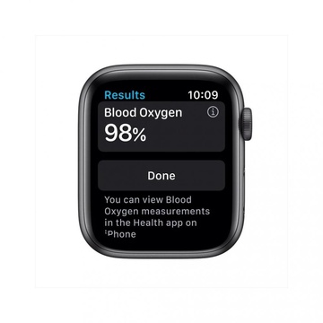 Apple Watch Nike SE GPS 44mm Space Gray Aluminum Case with Anthracite/Black Nike Sport Band (MKQ83)
