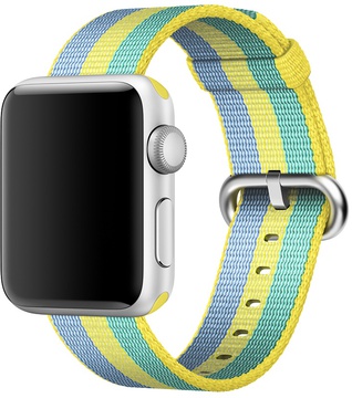 Apple Watch Woven Nylon Band 38mm/40mm/41mm/42mm Pollen (MPVY2)