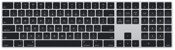 Apple Magic Keyboard Black/Silver (MQ052)