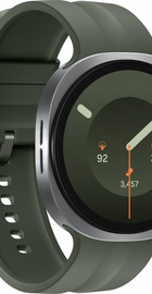 Samsung Galaxy Watch9 Silver Bluetooth 44mm  Sport Band Olive M/L (SM-L350NZSA)