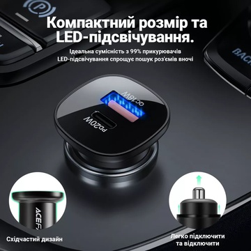 Acefast B1 Mini 38W (Type-C + USB)