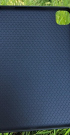 Mutural Textil + Plastic Case iPad Pro 12.9 NEW (4gen, 2020) Dark Blue