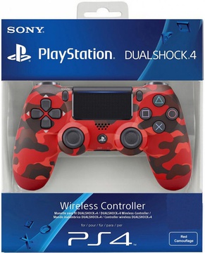 Sony DualShock 4 V2 Red Camouflage (9950004)