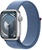 Apple Watch Series 9 GPS 41mm Silver Aluminum Case with Winter Blue Sport Loop (MR923)
