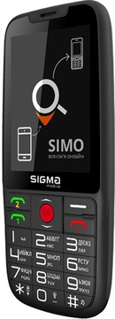 Sigma mobile Comfort 50 Elegance3 SIMO ASSISTANT Black