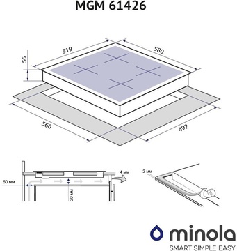 Minola MGM 61426 WH