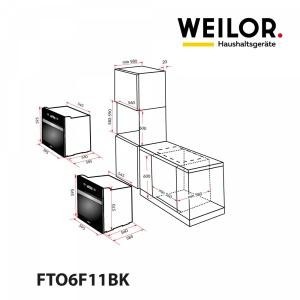 Weilor FTO6F11BK