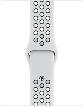 Apple Watch Nike Series 5 GPS 40mm Silver Aluminum Case with Pure Platinum/Black Nike Sport Band (MX3R2)