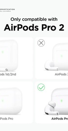 Elago Silicone Hang Case Lavender for Airpods Pro 2nd Gen (EAPP2SC-HANG-LV)