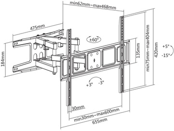 Satelit 32-70PIVOT400A