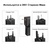 Baseus Universal Conversion Plug PPS Charger 18W (1 Type-C + 1 USB) Black (CCTY-01)