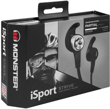 Monster iSport Strive In-Ear Black