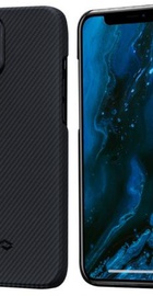 Pitaka MagEZ Case for iPhone 12 Black/Grey (KI1201M)