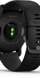 Garmin Venu 2 Slate Stainless Steel Bezel with Black Case and Silicone Band (010-02430-11/01)