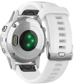 Garmin Fenix 5S Plus Sapphire White with Carrera White Band (010-01987-00)