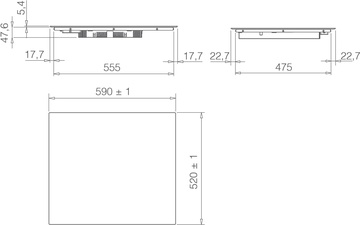 Elica RATIO 604 PLUS CONNECT BL