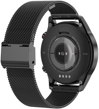 Lemfo L13 Metal с тонометром и снятием ЭКГ (Черный)