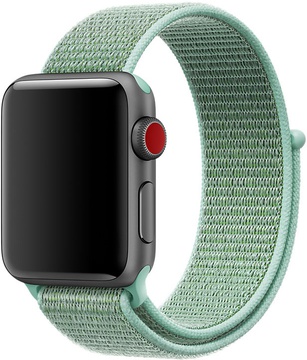 Apple Watch 38mm/40mm/41mm/42mm Marine Green Nylone Sport Loop (high copy)