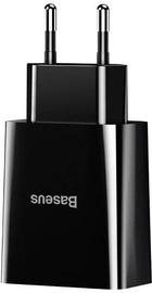 Baseus Speed Mini Dual U Charger 10.5W Black (CCFS-R01)