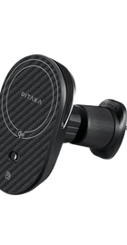Pitaka MagEZ Car Mount Pro 2 Qi2 Car Vent Black (CM2402N)