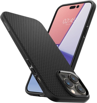 Spigen iPhone 14 Pro Max Liquid Air Matte Black (ACS04813)