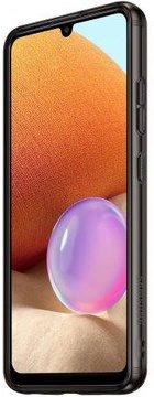 Samsung A325 Galaxy A32 Soft Clear Cover Black (EF-QA325TBEG)