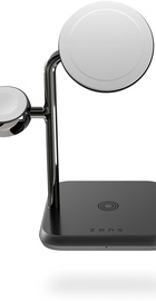 Zens 4-in-1 MagSafe + Watch Wireless Charging Station - Black (ZEDC22B/00)