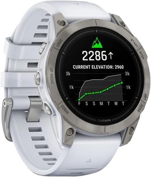 Garmin Epix Pro Gen 2 Sapphire 47mm Titanium w. Whitestone Band (010-02803-20/21)