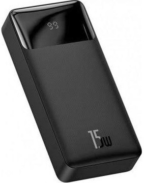 Baseus Bipow Digital Display Powerbank 15W 30000mAh Black (PPDML-K01)