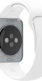 Apple Sport Band for Watch 42mm/44mm/45mm/46mm/49mm White M/L & L/XL (ML9H2)