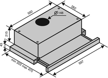 Ventolux GARDA 60 BG (1100) LED