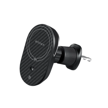 Pitaka MagEZ Car Mount Pro 2 Qi2 Car Vent Black (CM2402N)