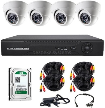 CoVi Security AHD-4D KIT+ HDD500