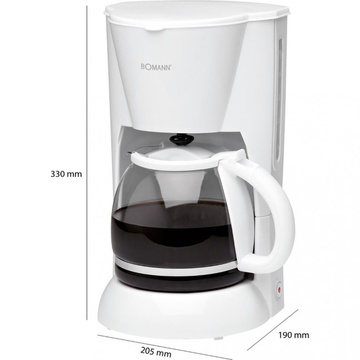 Bomann KA 183 CB white