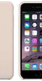 Apple iPhone 6 Plus Leather Case Soft Pink (MGQW2)