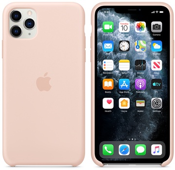 Apple iPhone 11 Pro Max Silicone Case - Pink Sand (MWYY2)