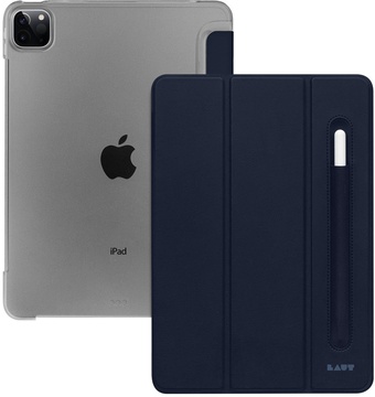 LAUT Huex Smart Case for iPad Air 10.9” / iPad Pro 11” (2021/2020/2018) Navy Blue (L_IPP21S_HP_NV)